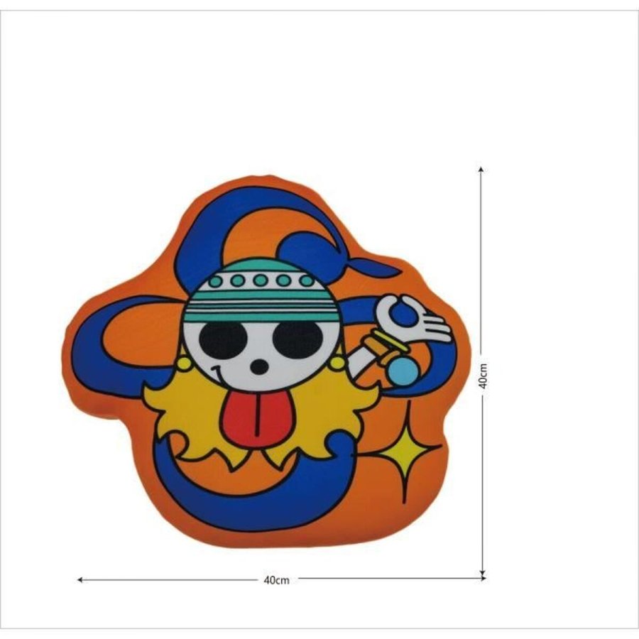 Pude One Piece Orange Polyester Udskrevet #4