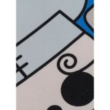 Pude One Piece Gul Sort Polyester Udskrevet #2