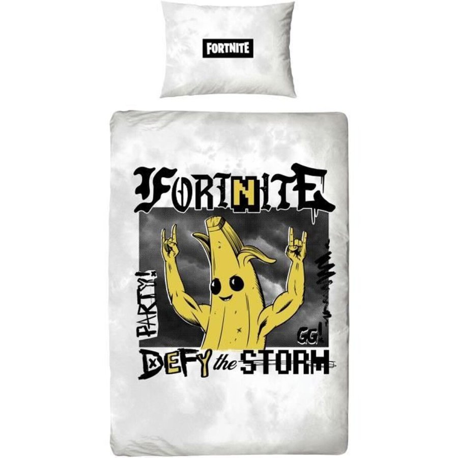 Dynebetr�k s�t Fortnite 24 x 5 x 30 cm Gul Seng 140 2 Dele #3