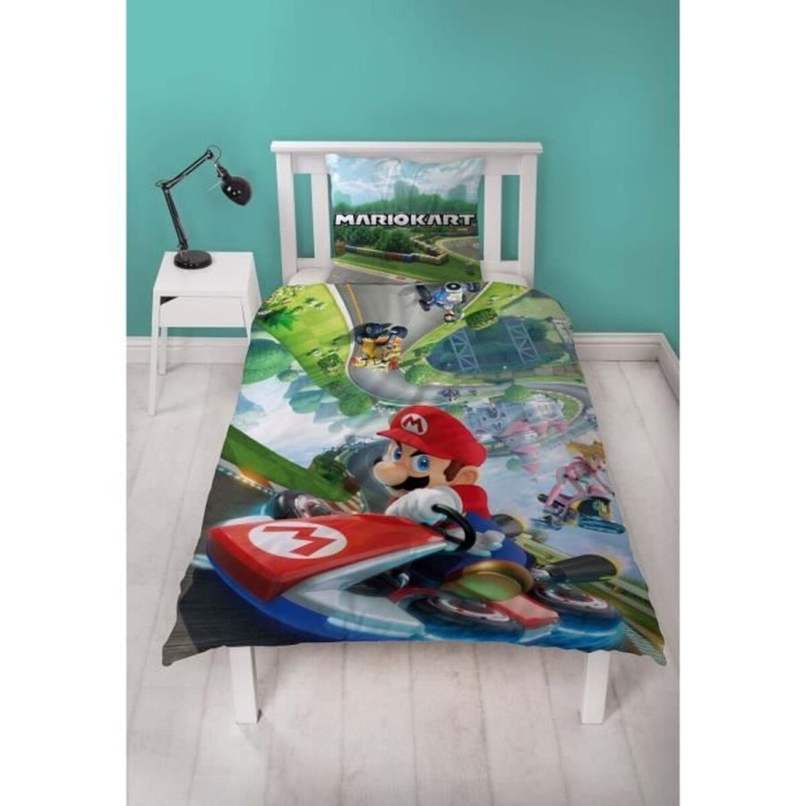 Dynebetr�k s�t Mario Bros Multifarvet Seng 140 2 Dele #4