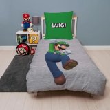 Dynebetr�k s�t Mario Bros 25 x 4 x 30 cm Multifarvet Seng 140 2 Dele #2