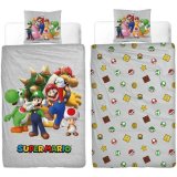 Dynebetr�k s�t Mario Bros Multifarvet Seng 140 2 Dele #1