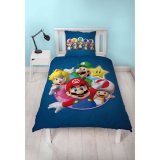 Dynebetr�k s�t Mario Bros 25 x 4 x 30 cm Bl� Seng 140 2 Dele #4