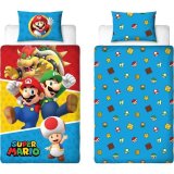 Dynebetr�k s�t Mario Bros 25 x 4 x 30 cm Multifarvet Seng 140 2 Dele #1