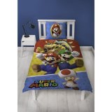 Dynebetr�k s�t Mario Bros 25 x 4 x 30 cm Multifarvet Seng 140 2 Dele #5