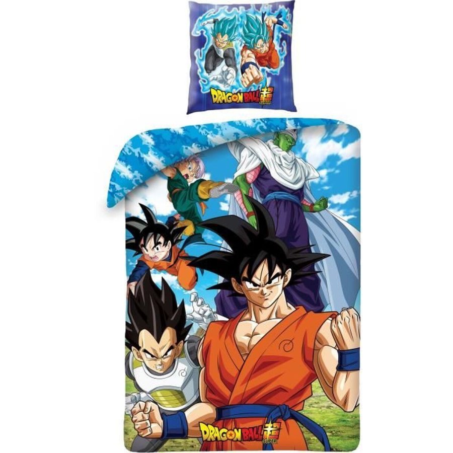 Dynebetr�k s�t Dragon Ball 24 x 4 x 30 cm Multifarvet Seng 140 2 Dele #1