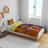 Dynebetr�k s�t Naruto Multifarvet Seng 140 2 Dele #2
