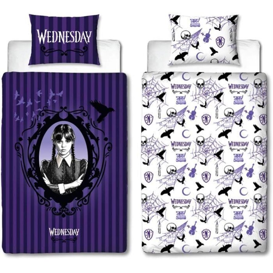 Dynebetr�k s�t Wednesday Multifarvet Seng 140 2 Dele #1