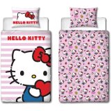 Dynebetr�k s�t Hello Kitty 25 x 5 x 30 cm Pink Seng 140 2 Dele #1