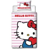 Dynebetr�k s�t Hello Kitty 25 x 5 x 30 cm Pink Seng 140 2 Dele #3