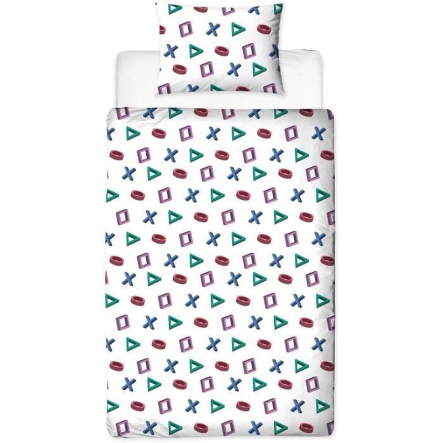 Dynebetr�k s�t Playstation Multifarvet Seng 140 2 Dele #3