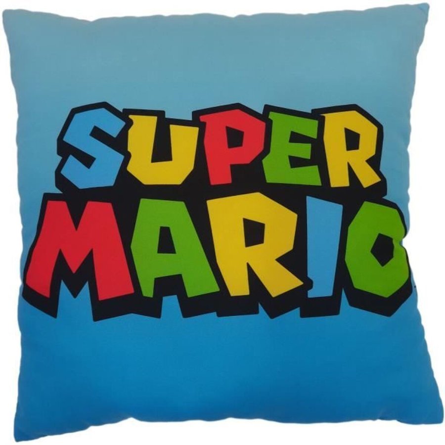 Pude Mario Bros 41 x 3 x 39 cm Multifarvet Polyester Brns #2
