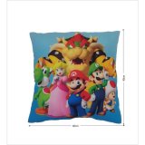 Pude Mario Bros 41 x 3 x 39 cm Multifarvet Polyester Brns #4