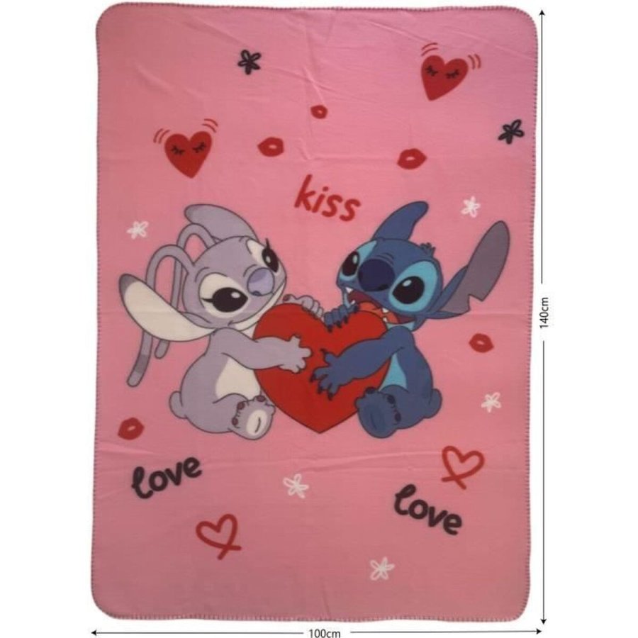 T�ppe Stitch 25 x 7 x 13 cm Bl� Pink dyr #4