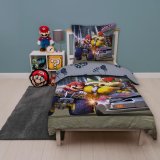 Dynebetr�k s�t Mario Bros 25 x 5 x 30 cm Multifarvet Seng 140 2 Dele #4
