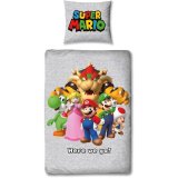 Dynebetr�k s�t Mario Bros Multifarvet Seng 140 2 Dele #1