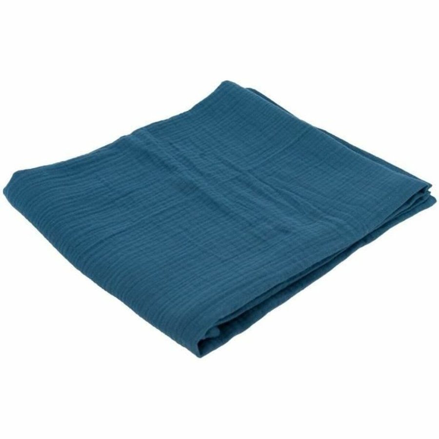 musselin Domiva Indigo 100 x 100 cm #1