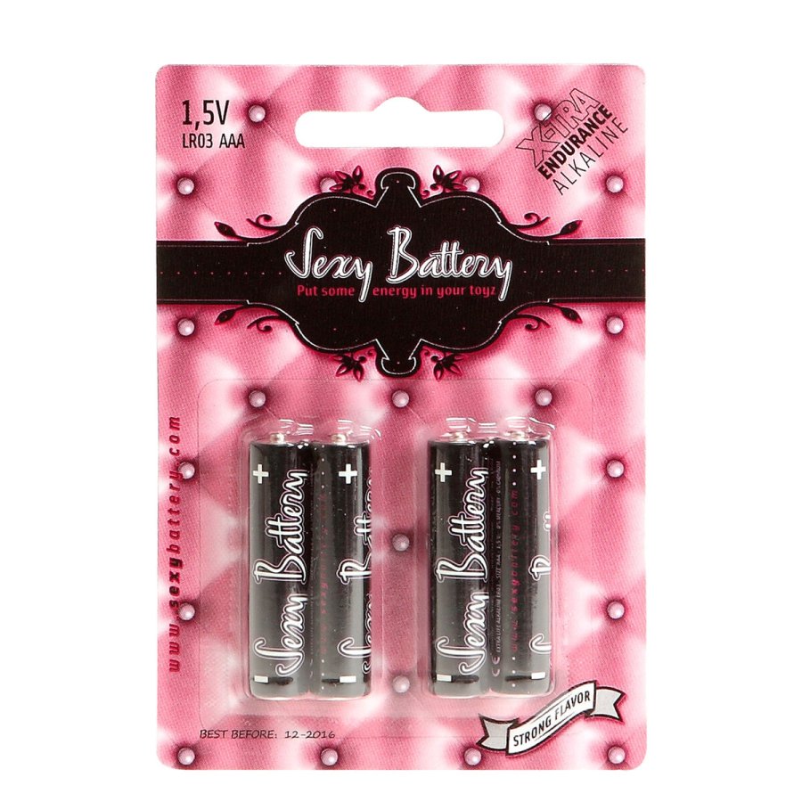 Alkalinebatterier AAA Sexy Battery 802219.0 (4 pcs) #3