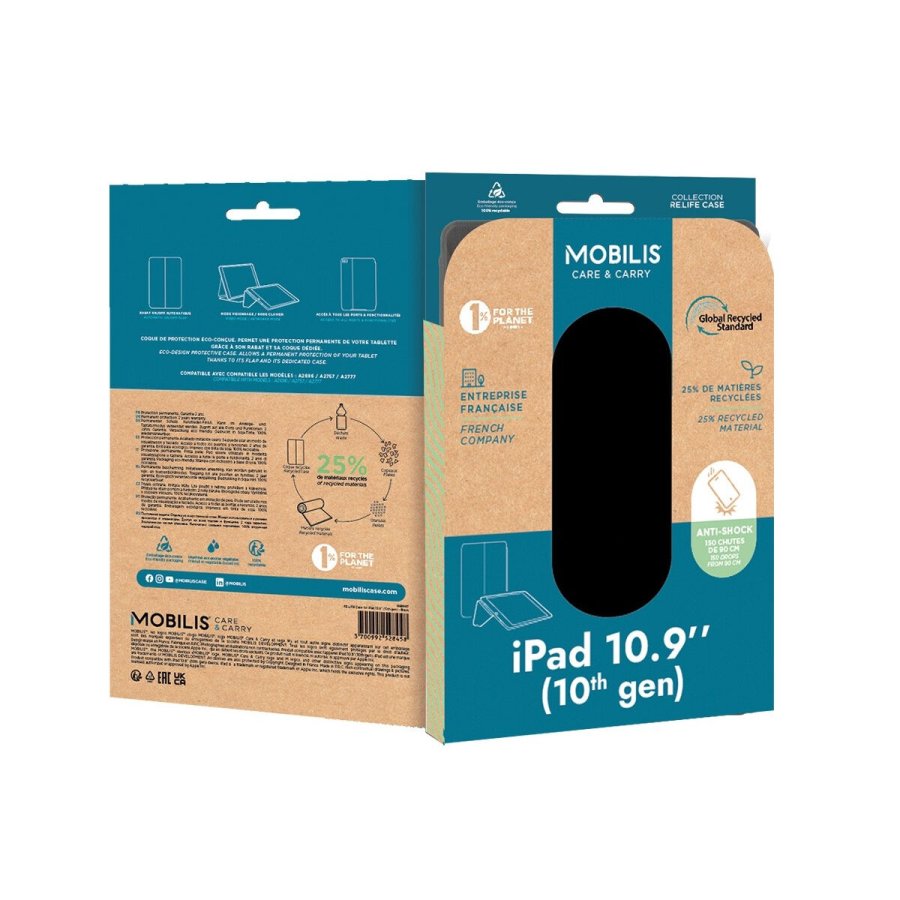 Tablet cover Mobilis 068007 Sort #1