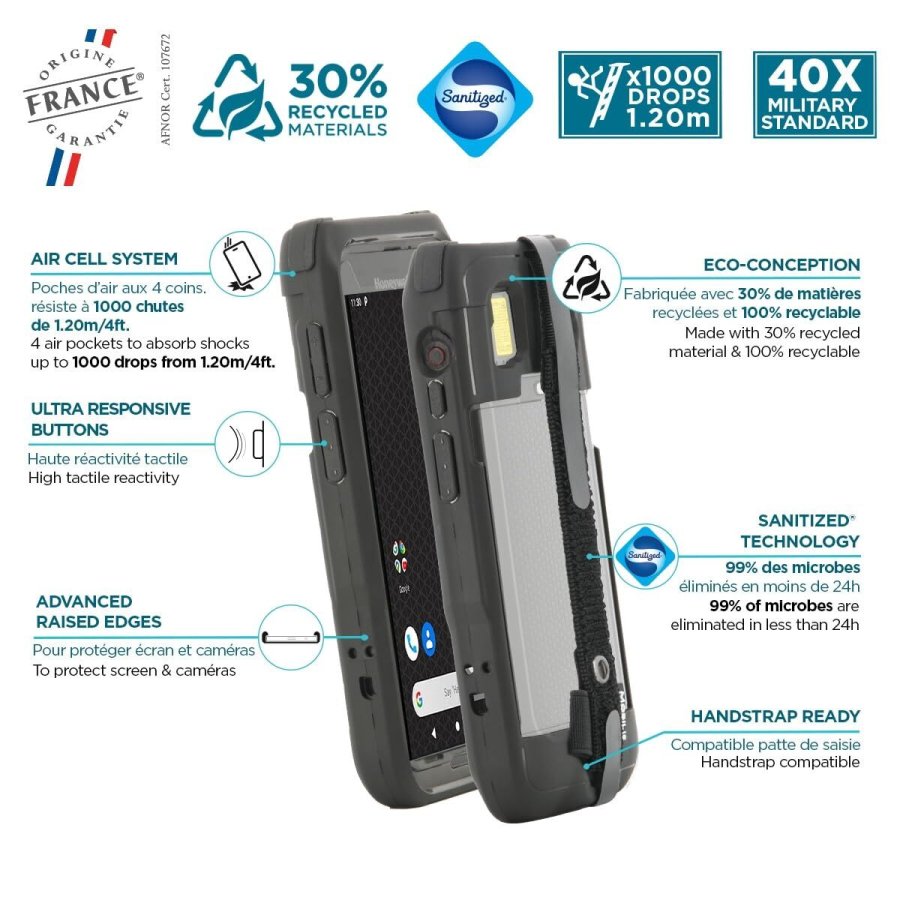 Mobilcover Mobilis PROTECH Sort #7