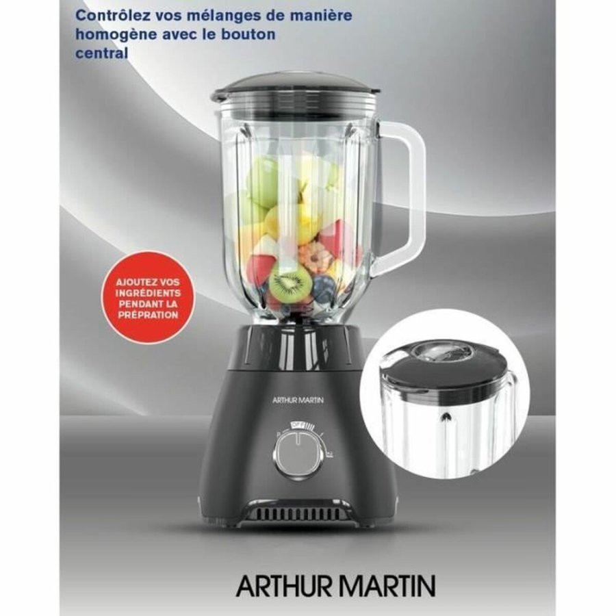 Kop-blender Arthur Martin AMPB40 Gennemsigtig 400 W 1,5 L #2