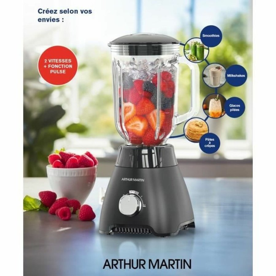 Kop-blender Arthur Martin AMPB40 Gennemsigtig 400 W 1,5 L #6