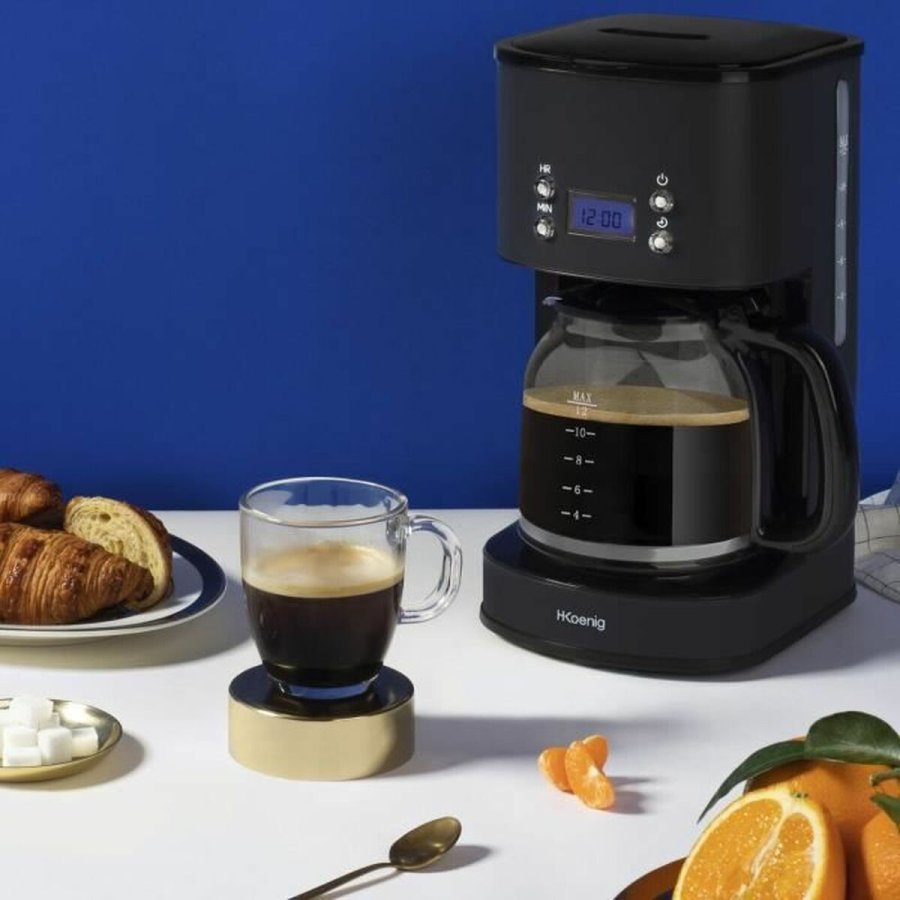 Drip Coffee Machine Hkoenig Sort 1000 W #9