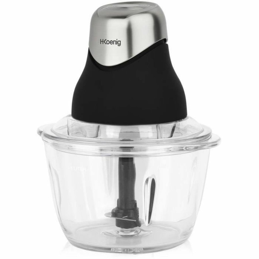 Kdhakker Hkoenig LEO8 Sort Krom Glas Rustfrit stl 1 L #2