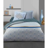 Dynebetrk st HOME LINGE PASSION Bl Hvid Dobbelt seng 240 x 260 cm #2