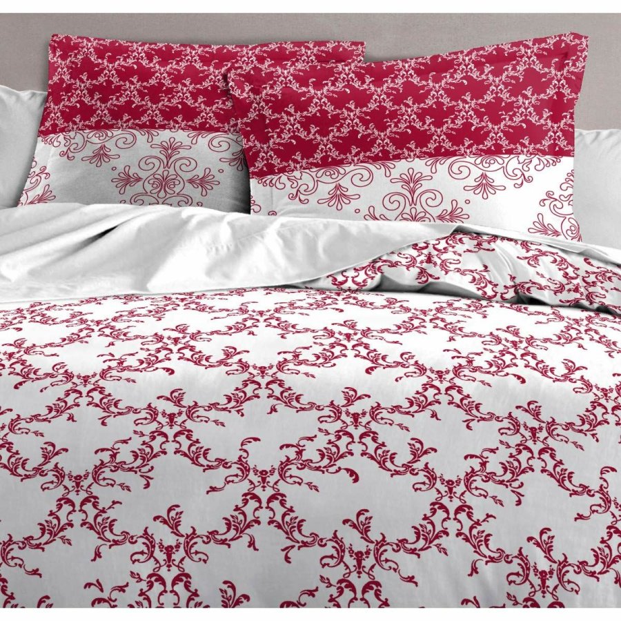 Dynebetrk st HOME LINGE PASSION Hvid Bourgogne 240 x 260 cm #17