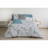 Dynebetrk st HOME LINGE PASSION POMPADOUR Bl/hvid #1