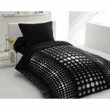 Nordisk cover HOME LINGE PASSION Steevy  Sort 140 x 200 cm #1