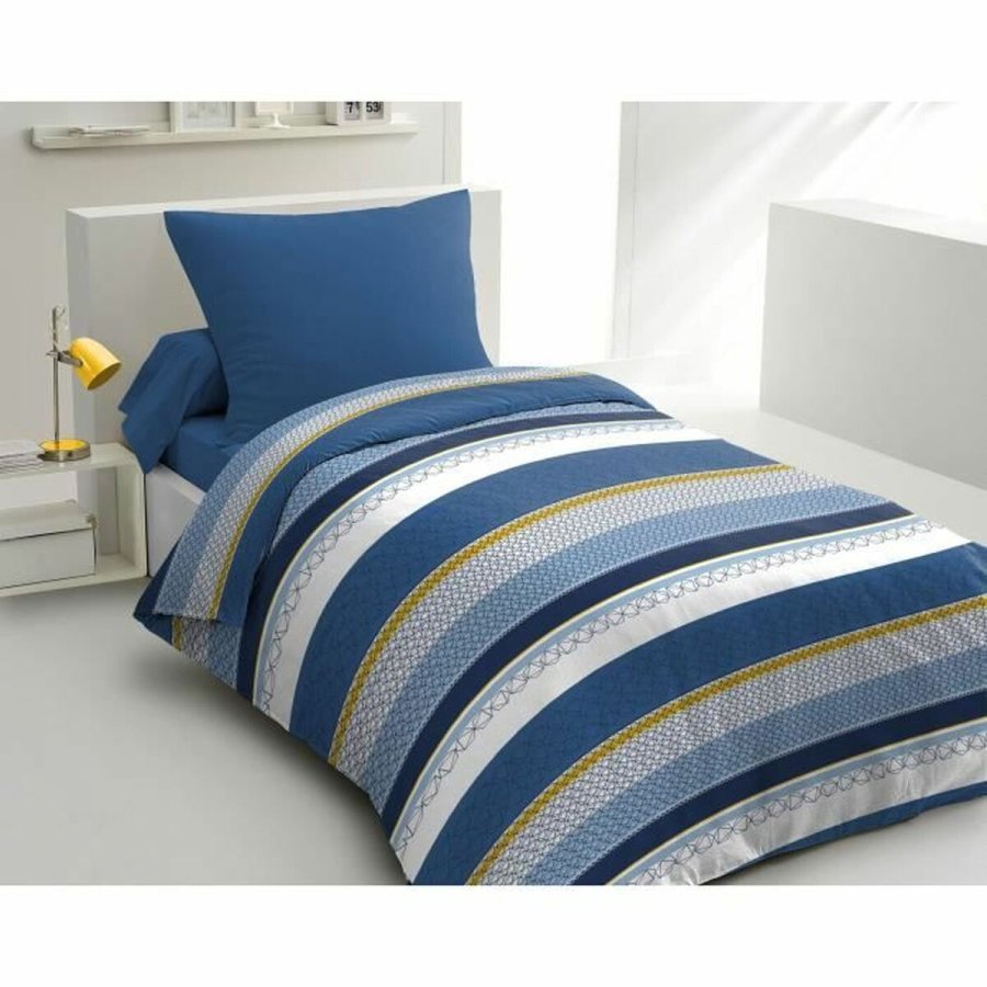 Dynebetrk st HOME LINGE PASSION Bl Hvid 140 x 200 cm #5