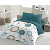 Dynebetrk st HOME LINGE PASSION Grn 220 x 240 cm Cirkler #5