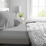 Monteret bundark HOME LINGE PASSION HP71765 Gr Lysegr 140 x 190 + 30 cm #3