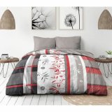 Dynebetrk st HOME LINGE PASSION Bl Hvid rouge 240 x 260 cm Seng 180/200 3 Dele #1
