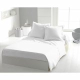 Sengetj st HOME LINGE PASSION Flat sheet Hvid Seng 180/200 #1