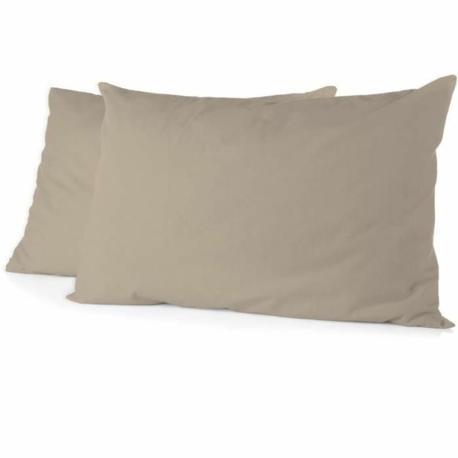 Pudebetrk HOME LINGE PASSION 50 x 70 cm Beige 2 Dele (2 enheder) #1