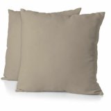 Pudebetrk HOME LINGE PASSION 63 x 63 cm Beige 2 Dele (2 enheder) #1