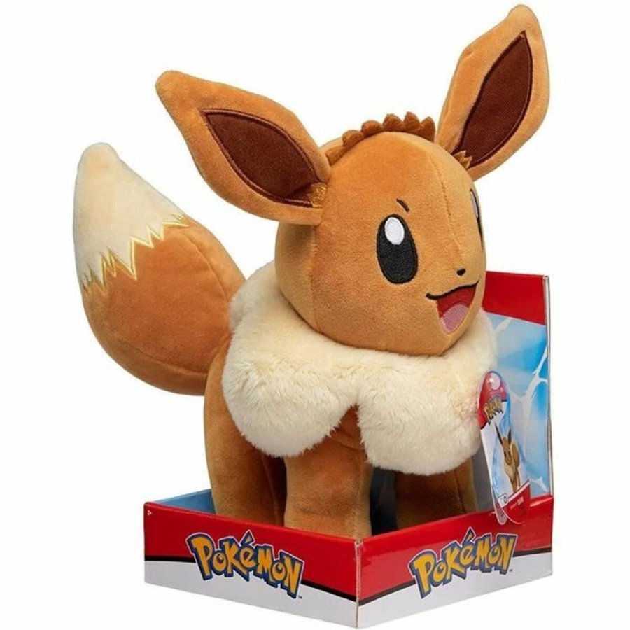 Bamse Pokmon Eevee 30 cm Brun #1