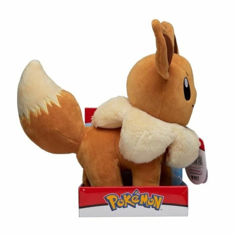 Bamse Pokmon Eevee 30 cm Brun #2