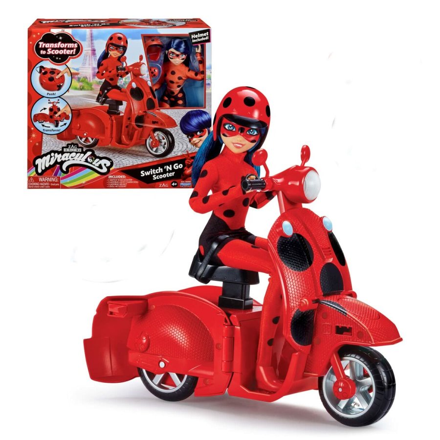 Action Figurer Miraculous: Tales of Ladybug & Cat Noir Motorcykel #6