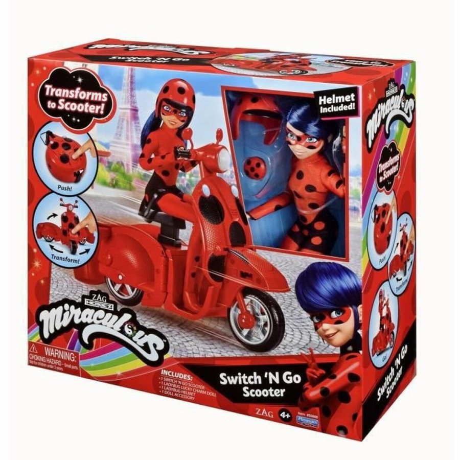 Action Figurer Miraculous: Tales of Ladybug & Cat Noir Motorcykel #2