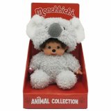 Baby Dukke Bandai Monchhichi Koala Plush #1