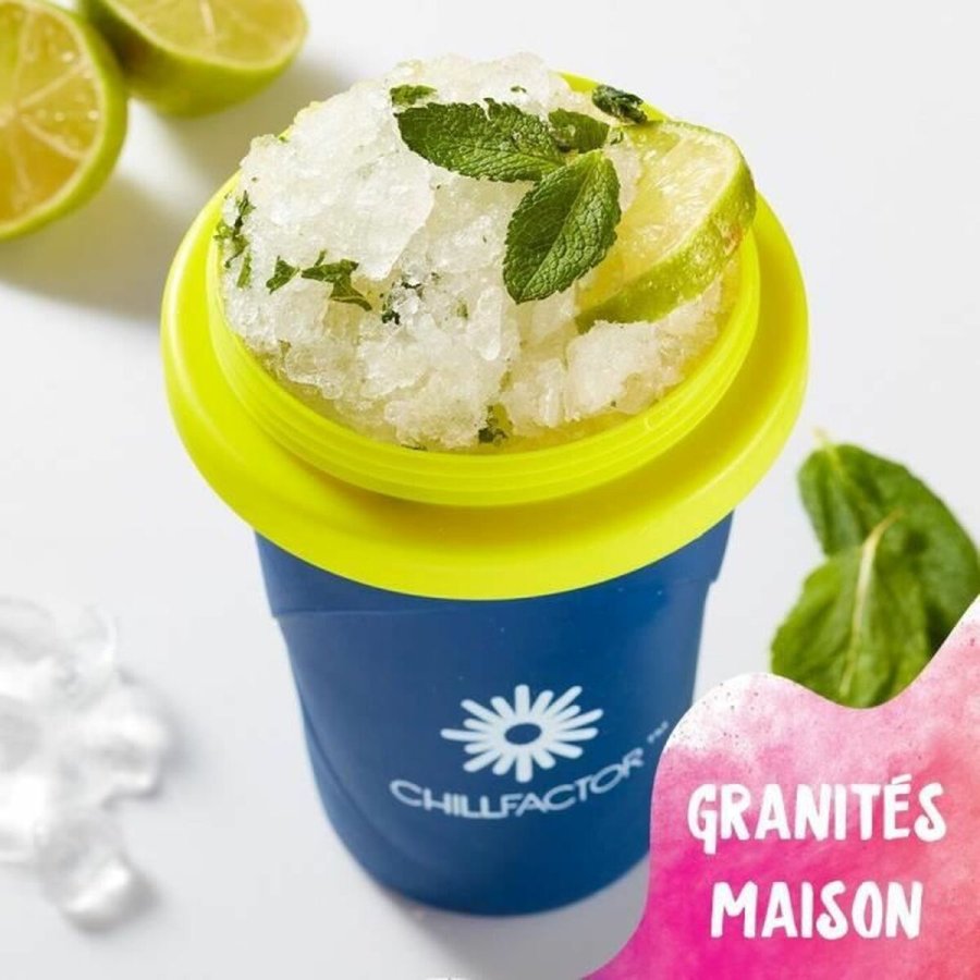 Kop til at lave is og slush ice med opskrifter Bandai Chillfactor Granita Mug Rose Plastik #2