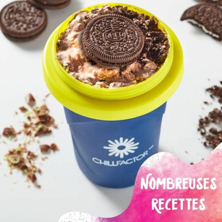 Kop til at lave is og slush ice med opskrifter Bandai Chillfactor Granita Mug Rose Plastik #6