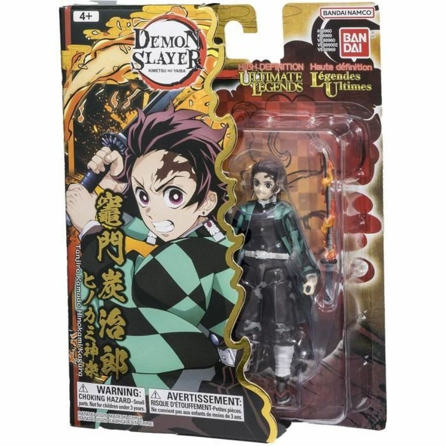 Action Figurer Bandai Demon Slayer Underholdning og animation 11 Dele #2