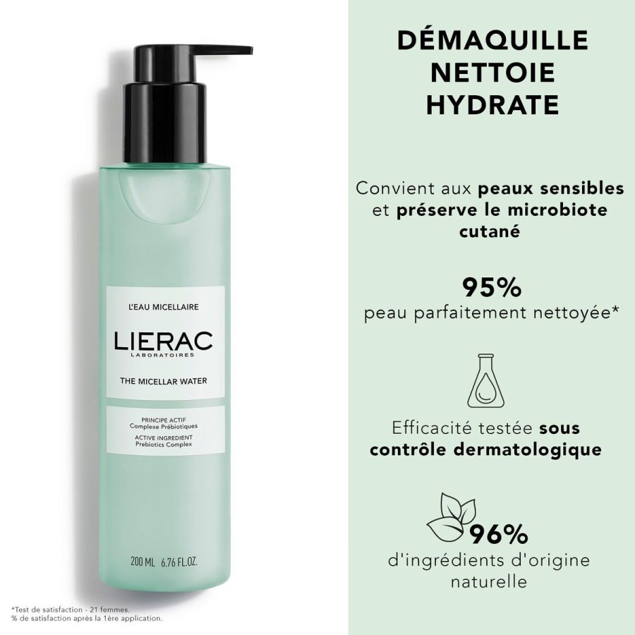 Ansigt makeupfjerner Lierac L'Eau Micellaire 50 ml #2