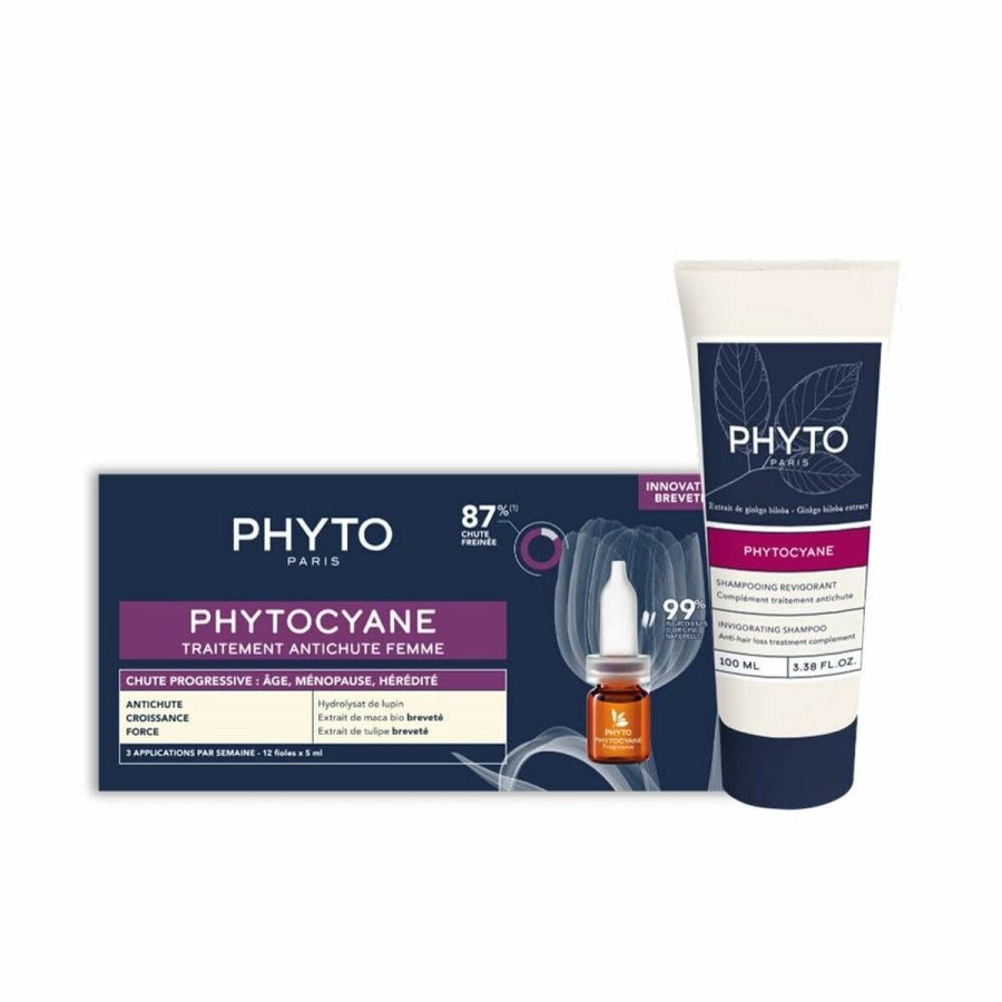 Frisr St Phyto Paris Phytocyane Tratamiento Anticada Progresiva Mujer Lote 2 Dele #1