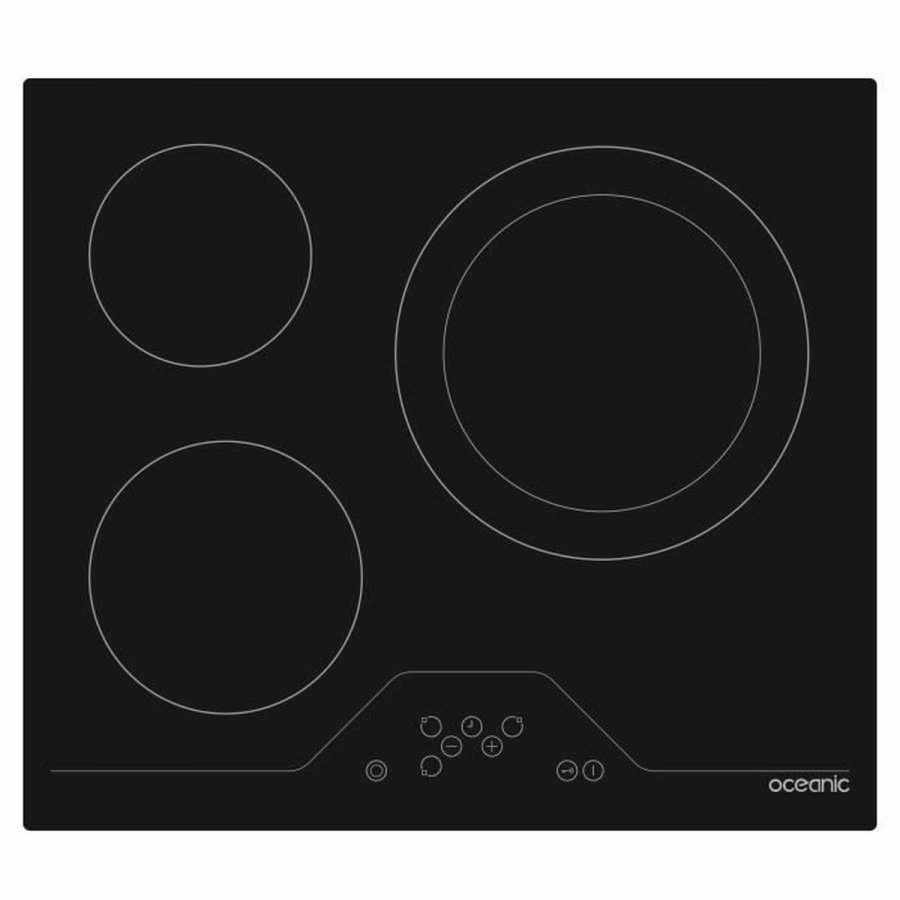 Plade i glaskeramik Oceanic OCEATV3Z60B 5700 W #1